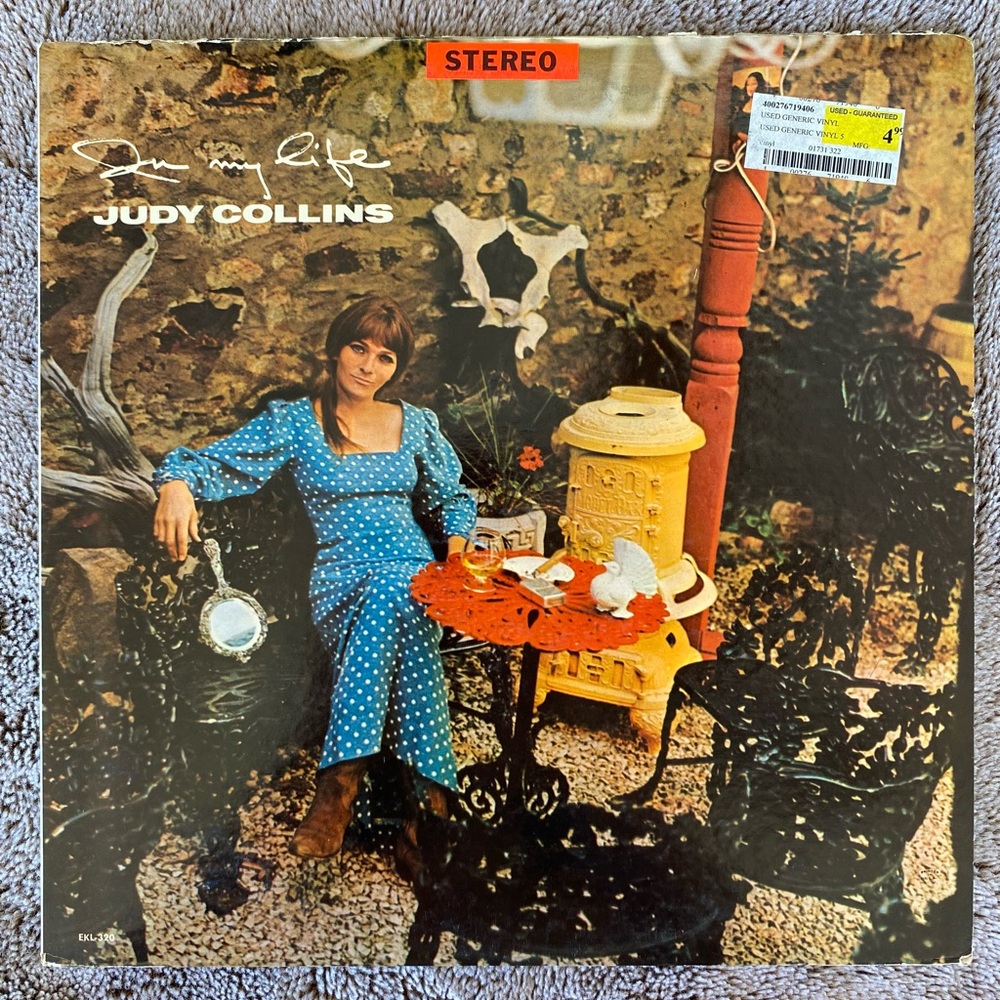 Judy Collins - In My Life - vintage vinyl record - imperfect